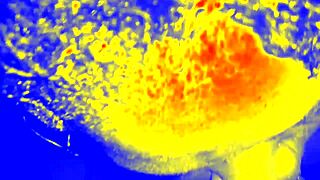 Thermal Sloppy Blowjob with Cumshot