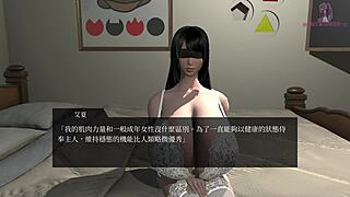 Hentai teen handles monster cocks in wild blowbang scene