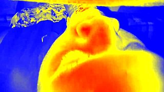 Thermal Sloppy Blowjob with Cumshot