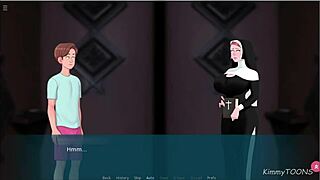 priest fucks nun in church confession box intensely