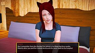 My New Family 492 With Big Cock Cowgirl Riding Shaved Pussy!