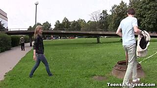 teens getting analyzed with first anal, sonja takes it hard