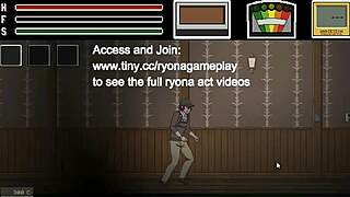 man fucked pretty lady in hentai game