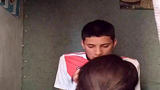 Watch The Soccer Player Get Masturbated And Swallowed In This Blowjob!