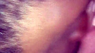 Mommy milf licking pussy orally in intense scene.