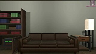 Hentai teen handles monster cocks in wild blowbang scene