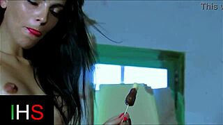 Sexy girl gets her ass fucked properly while riding