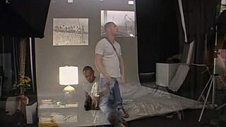 Shemale With Big Lips Shoots Massive Cumshot