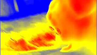 Thermal Sloppy Blowjob with Cumshot