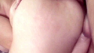 Rachel Pants With Pleasure When She Feels The Cock Inside Her Titty Fuck