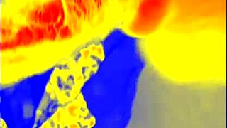 Thermal Sloppy Blowjob with Cumshot