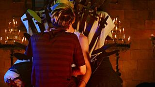 Targaryen twink rides and cums hard!