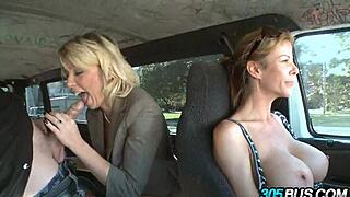 Blonde Mommy Craves That Young 18+ Cock in Public Car Action!