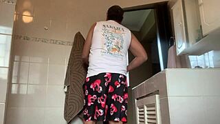 fucking my best friend's wife behind his back in the living room