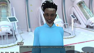 stranded in space with red haired step sister bathing in shower 😍