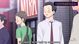 Nympho Teen 18+ Fucks Random Guy on Street in Wild Hentai Scene