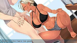 kanobitch became a slut ep2 teasing her 😏