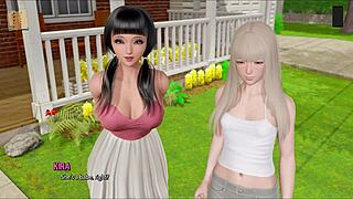 Big Tits Rippling As Huge Monster Cock Cums On Sexy 3D Cartoon Boobs