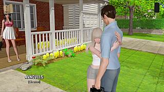 Big Tits Rippling As Huge Monster Cock Cums On Sexy 3D Cartoon Boobs