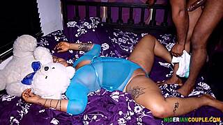 African Couple Krissyjoh & Uglygalz Get Wild in Bed