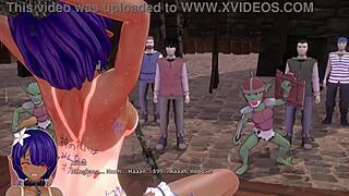 i play ricca with magic dildo in 3d hentai game