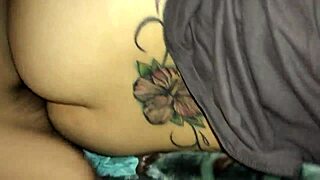 Wife Takes Sideways Creampie Hard!