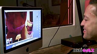 Inked Chloe Conrad Takes Huge Cock Cumshot