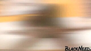 Ebony Step Sister Gets Roughly Fucked By Black Worker