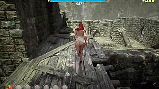 Catch Me Hentai Game Ep 2 Hunter Fucks Outdoors Doggystyle