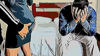 joven esposa follada por el jefe, ¡disfruta el netorare!