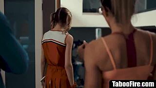 Young Cheerleader Pressured Into Sex By Milf Coach And Her Hubby