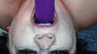 Ms TL Throat With Dildo And Messy Toys