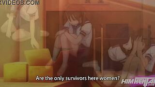 Sensei, Your Big Cock Doesn't Fit In My Tight Pussy! Hentai Uncensored Scene.