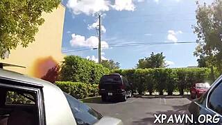 Amateurs engage in sex and fucking in shop