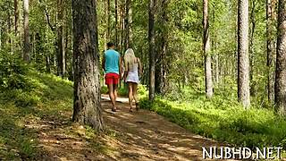 Hey, that giant cock is pounding her tiny teen pussy hard!