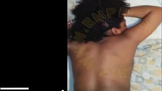 African girl gets fucked doggy!