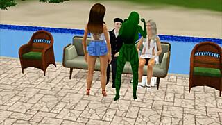 s3d ep 15 aliens and pussy