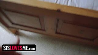 did stepsister maya bijou just get cum on pussy?