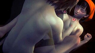 Pan has hardcore sex in dungeon cosplay