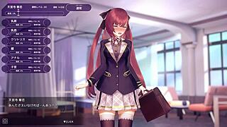 Tenmijikarin in hentai anime game action!