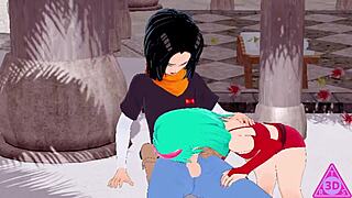Koikatsu Dragon Ball Character Has Sex With Blowjob Handjob And Cumshot Uncensored