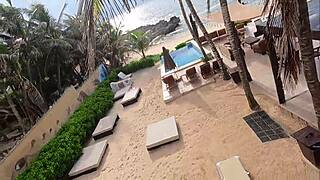 follarme esta diosa de isla mujeres en publico paraiso