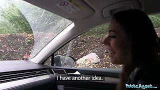 I can't believe Jessica Beil got a backseat creampie for cash in public!