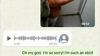 i accidentally sent stepmom a dick pic on whatsapp. her wild reaction stunned me!