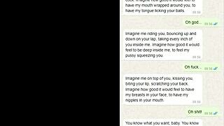 i accidentally sent stepmom a dick pic on whatsapp. her wild reaction stunned me!