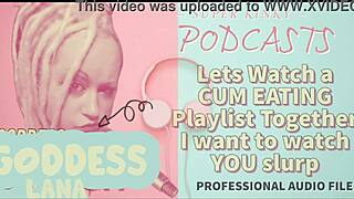 gay kinky podcast watching cum eating playlist together