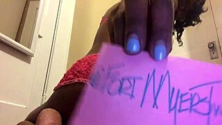 Standing above you clapping my ebony booty