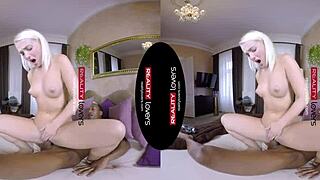 RealityLovers - Black on Blonde VR Pounding