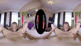 RealityLovers - Black on Blonde VR Pounding