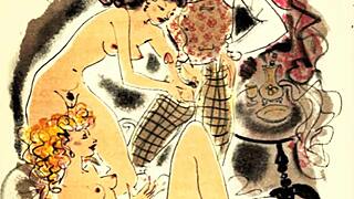 i'm looking at vintage erotic drawings